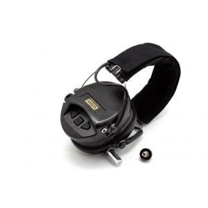 Наушники активные Sordin (MSA) Supreme Pro-X, чёрные, оголовье-ткань арт.: SOR75302-X-02-S